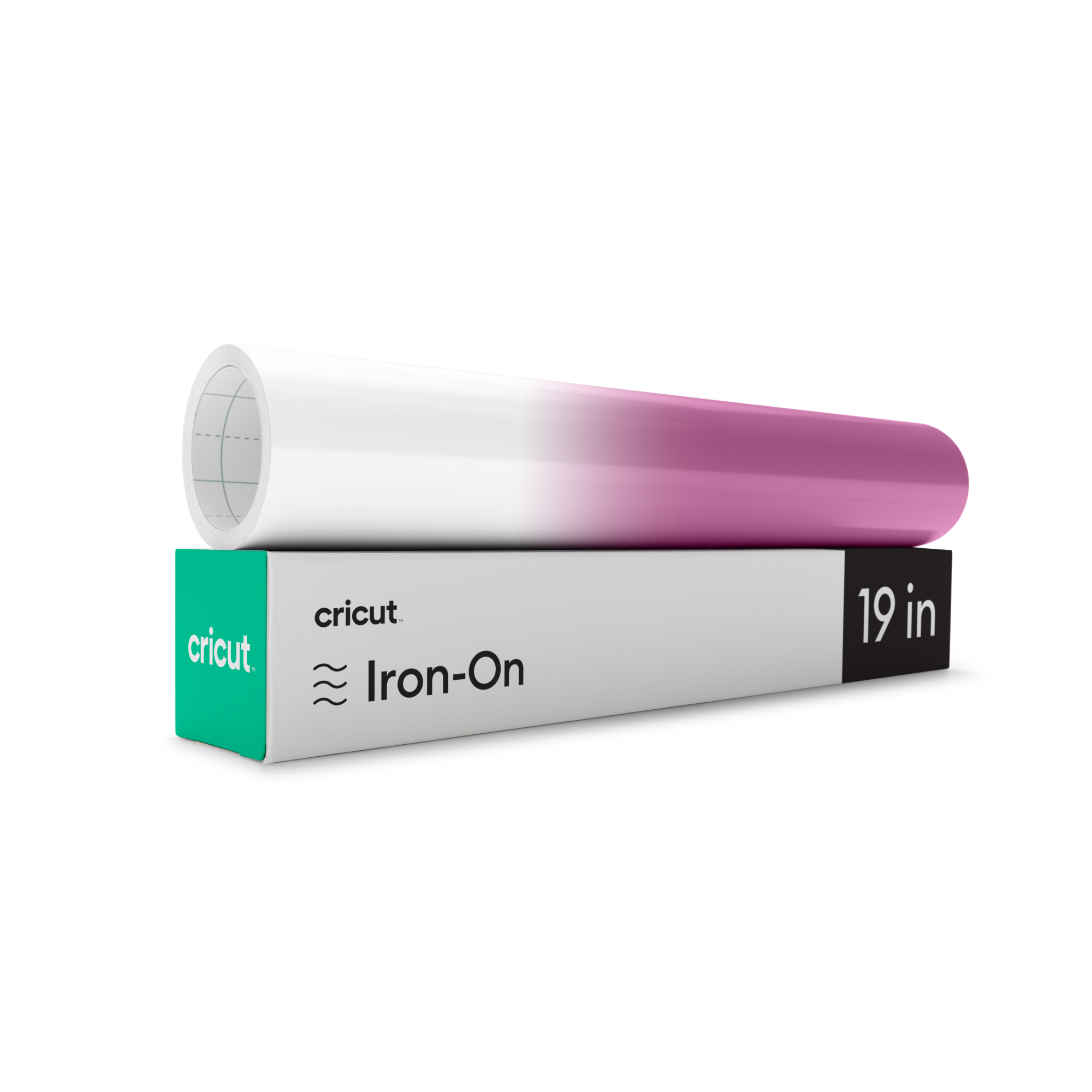 Auto-ativado por UV, Adesivo de Ferro que Muda de Cor, Branco - Rosa