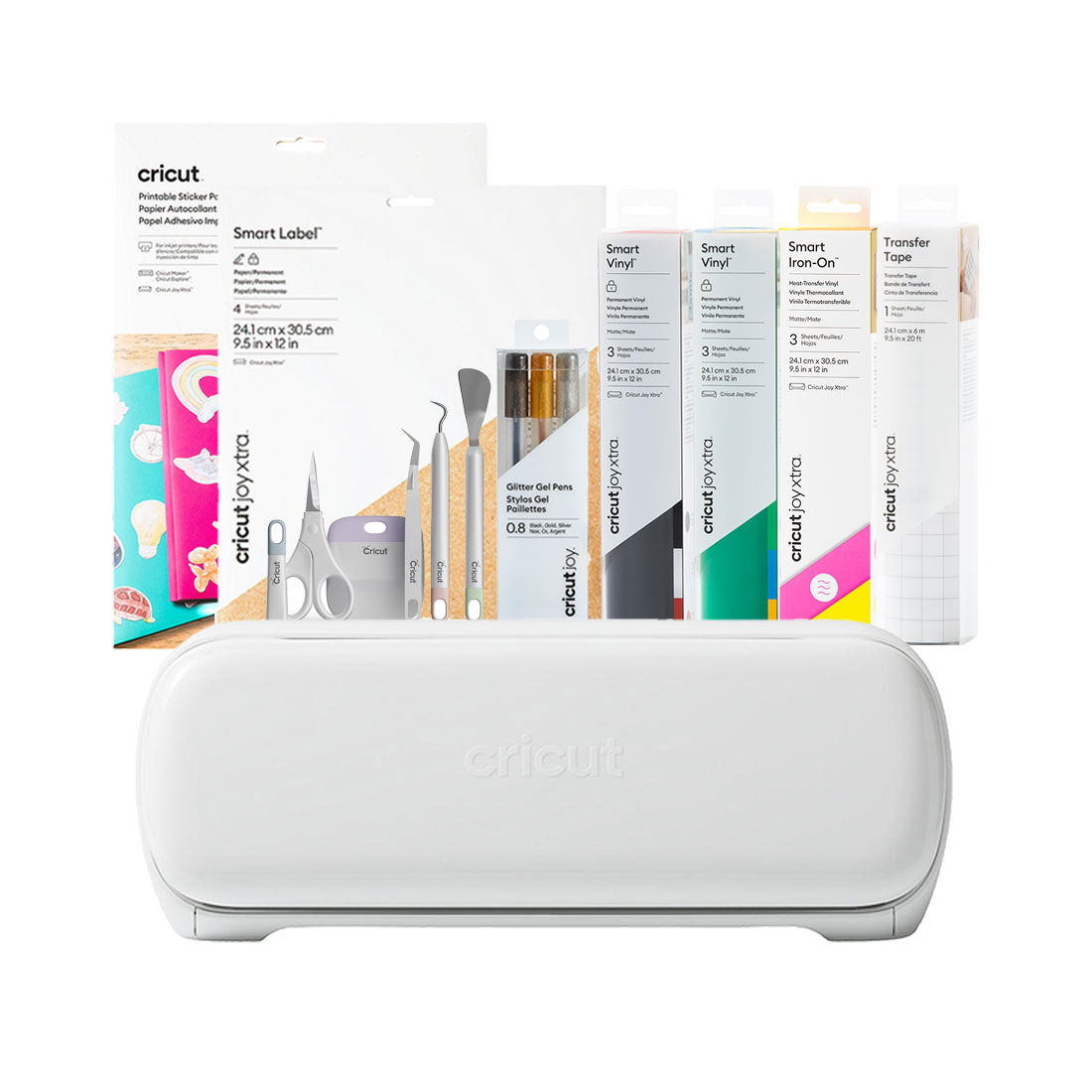 Conjunto Completo Certificado Recondicionado Cricut Joy Xtra™ + Everything