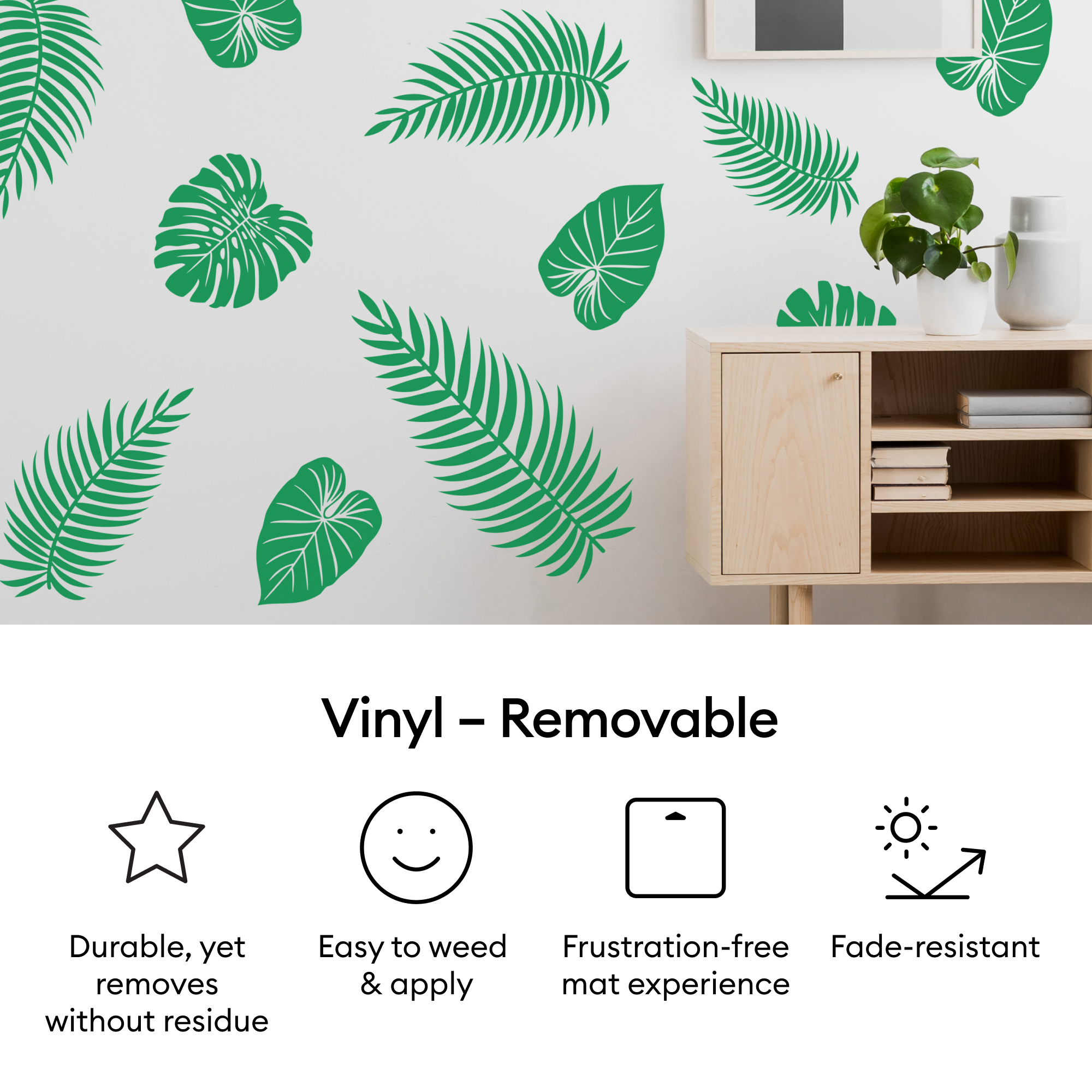 Amostra Premium Vinyl™, Arco-Íris - Removível/Matte