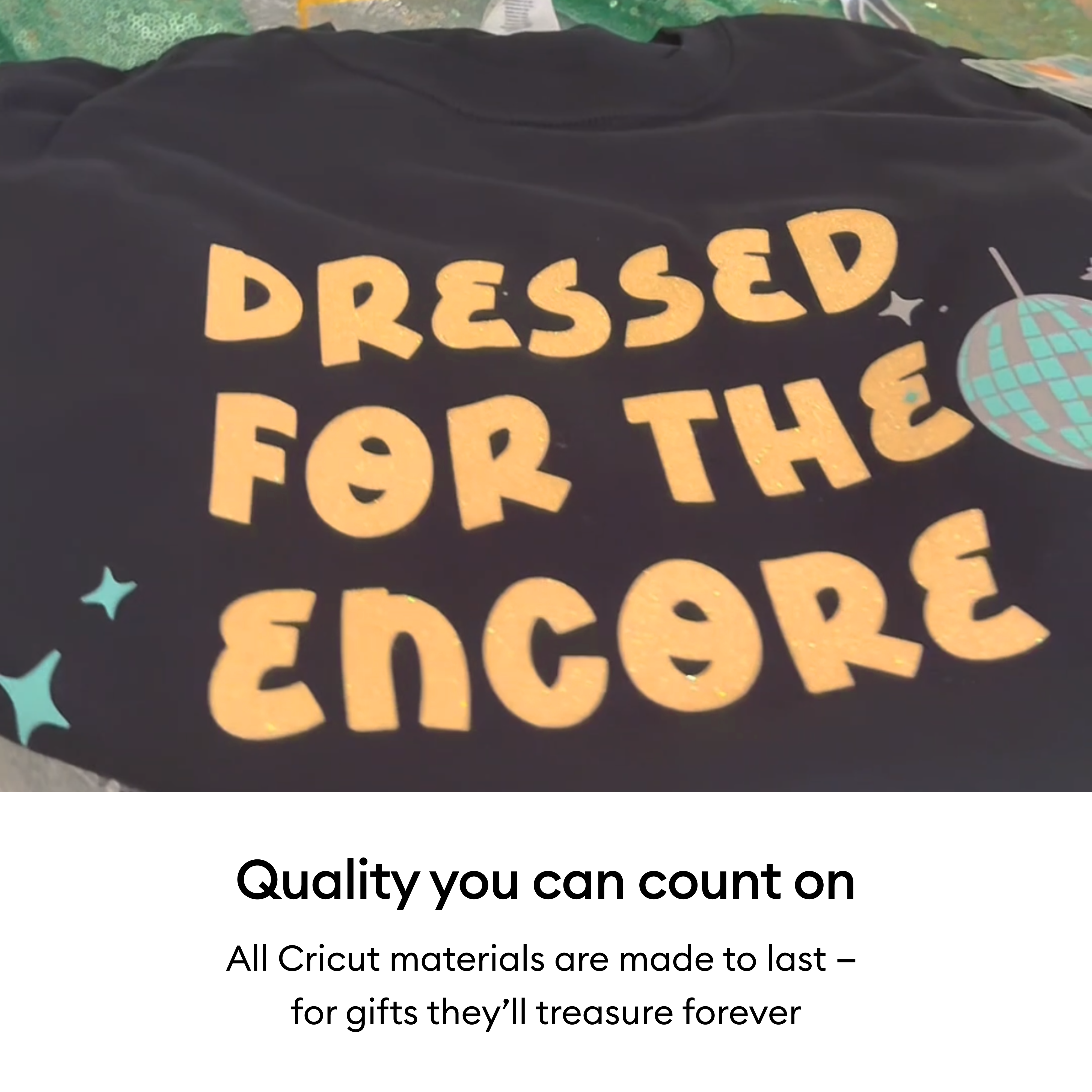 Coleção de Adesivos de Ferro Cricut® Showgirl