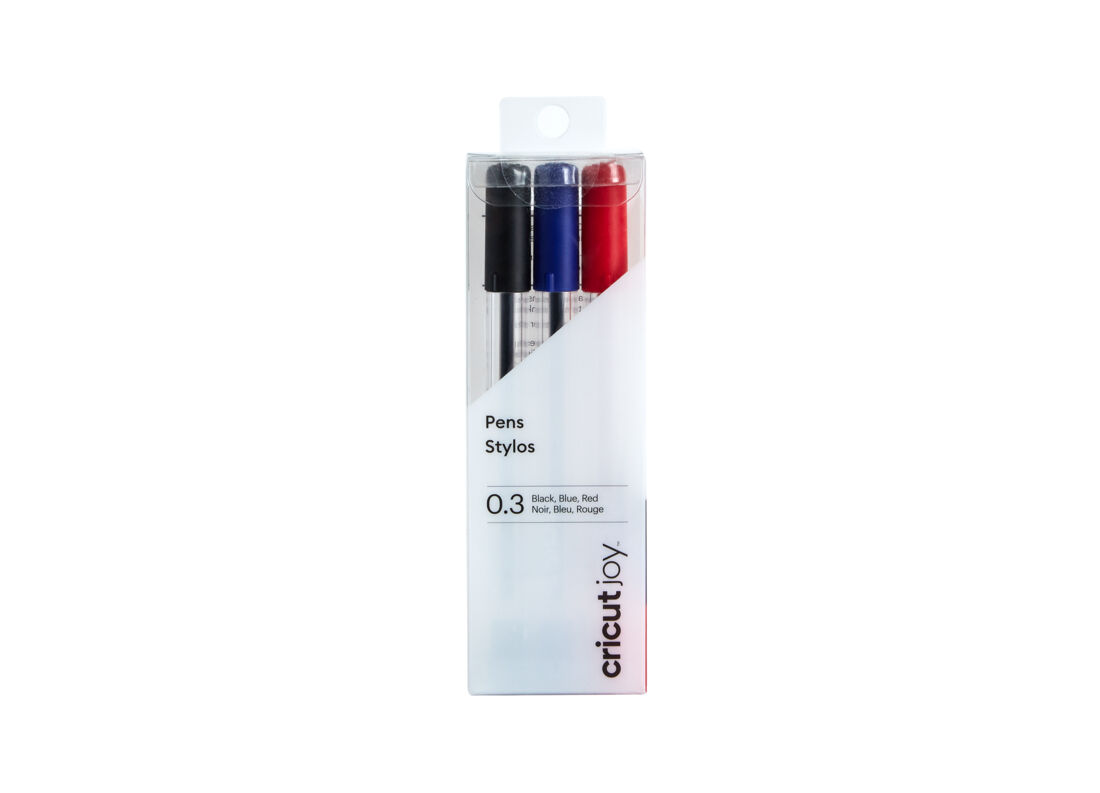 Canetas de Ponta Extra Fina Cricut Joy™, 0,3 mm (3 unidades)