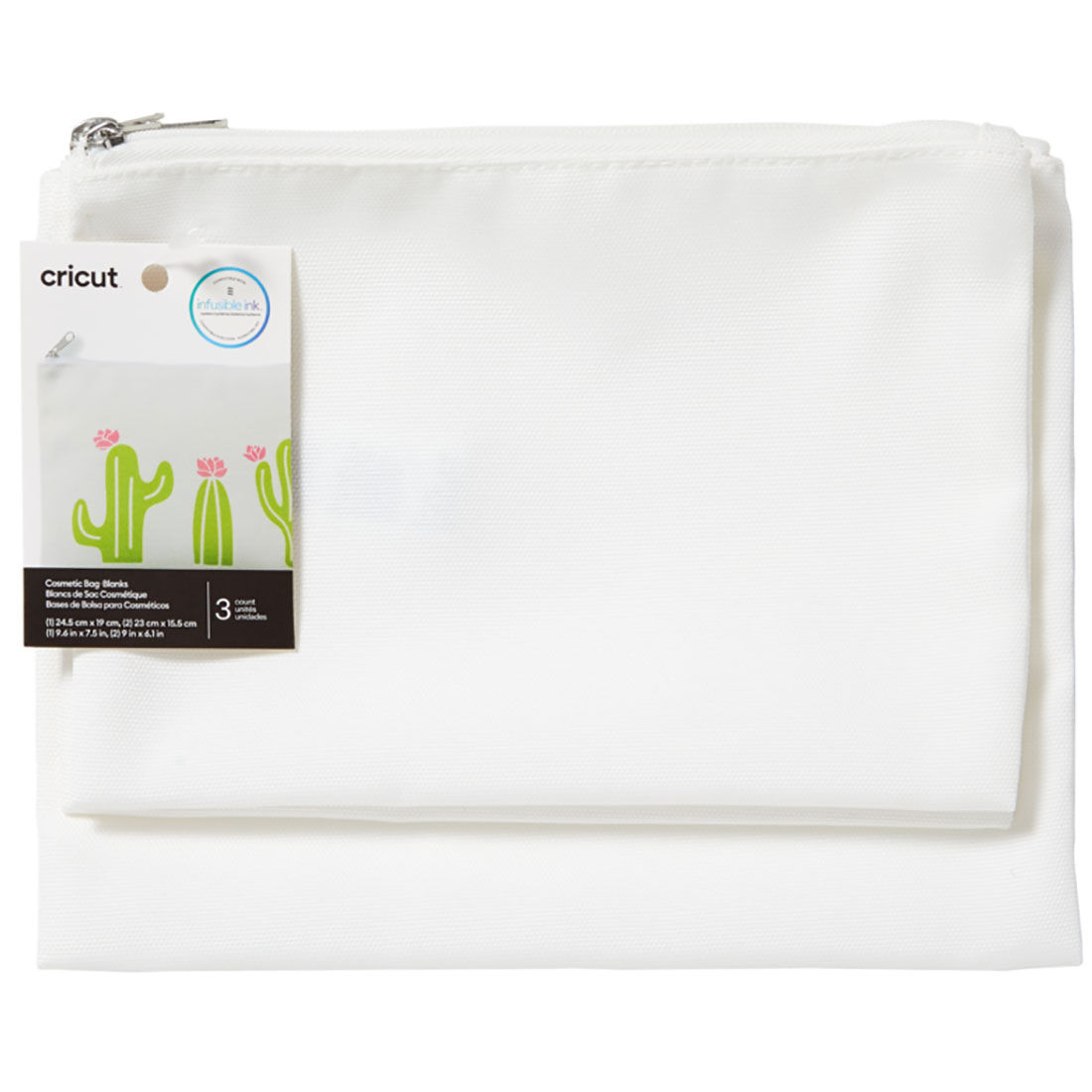 Moldes de Bolsa Cosmética (3 unidades)