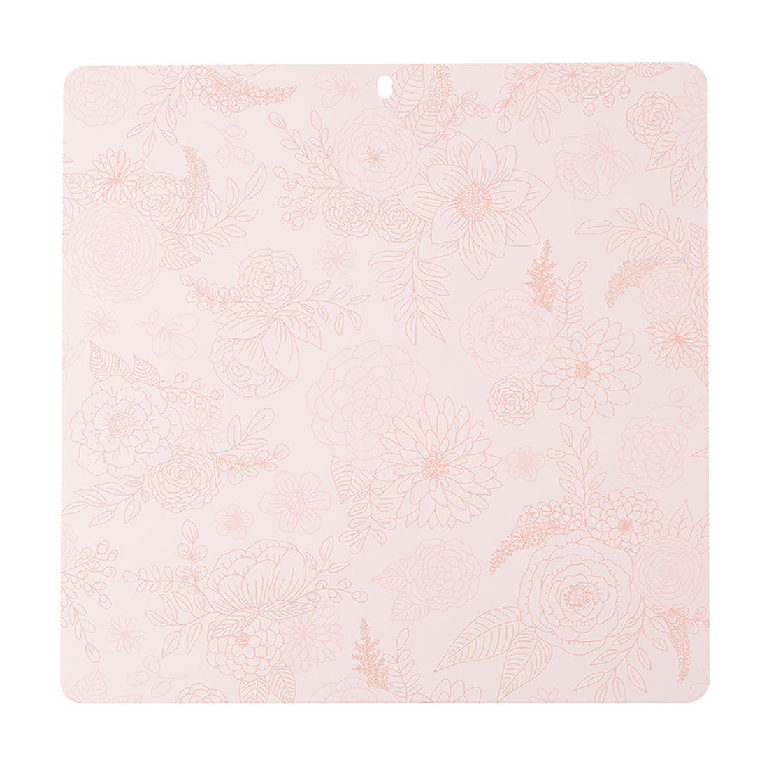 Tapete Decorativo Auto-Recuperável, Rosa - 12" x 12"