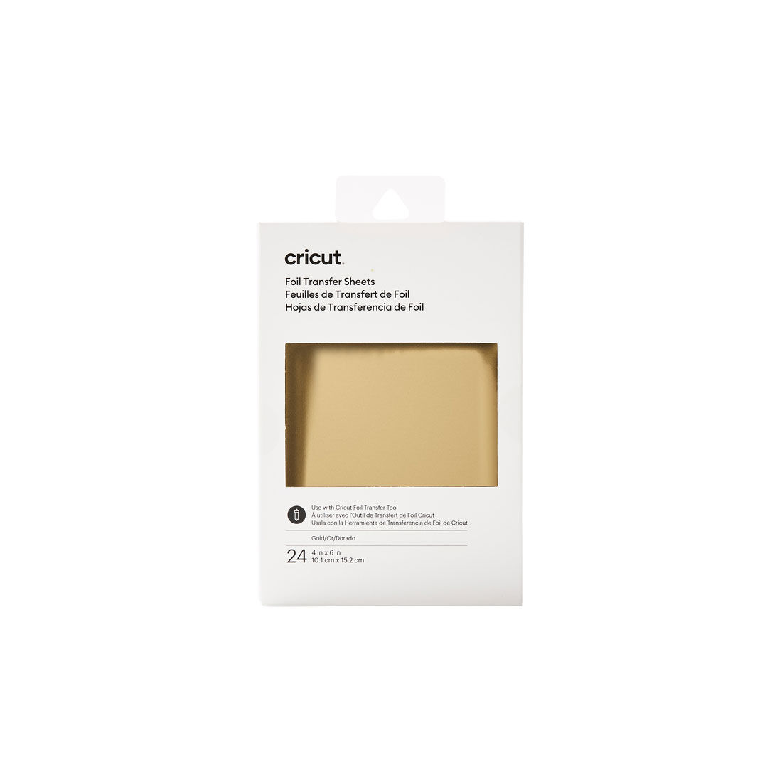 Folhas de Transferência de Foil, Dourado (24 quilates)