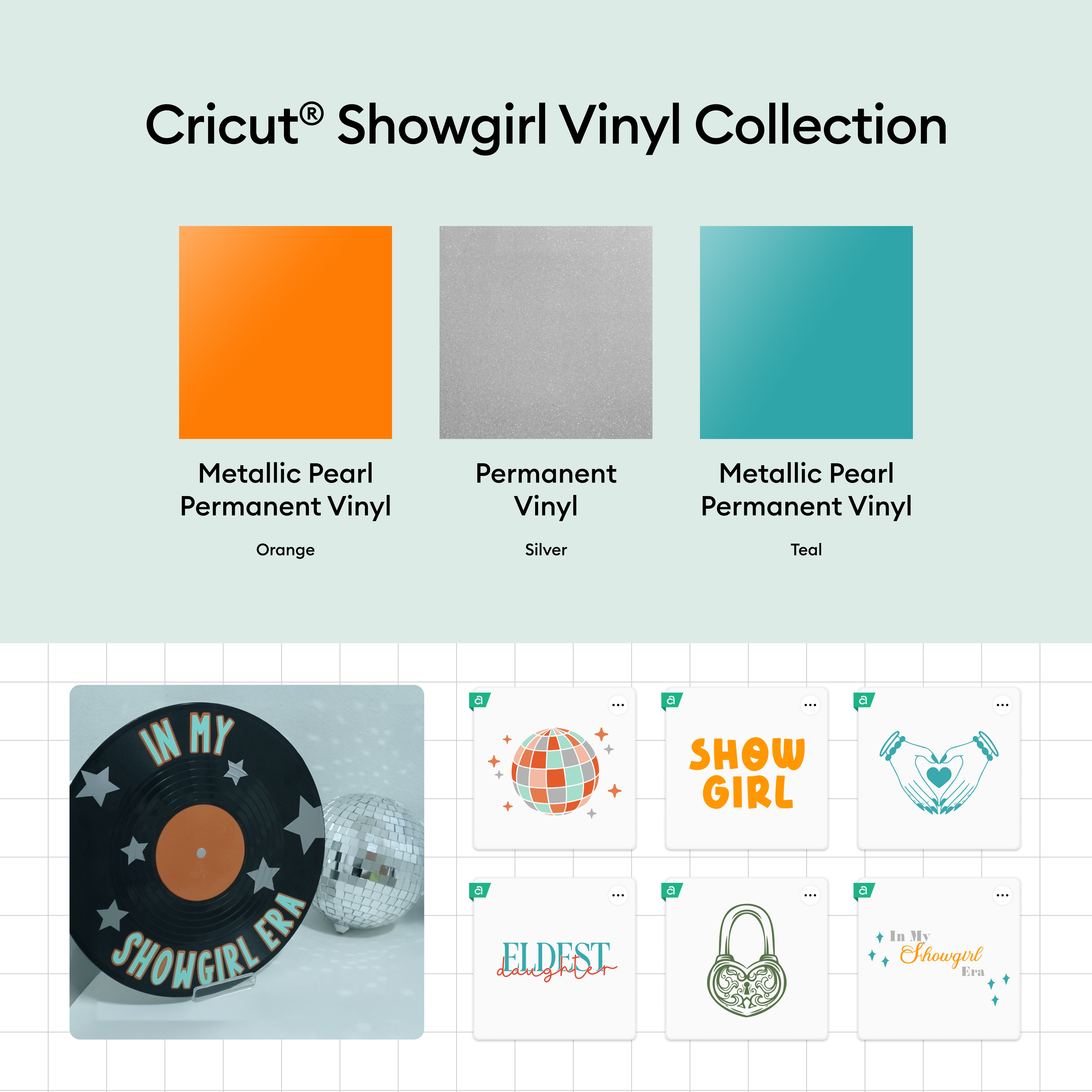 Coleção de Vinil Cricut® Showgirl