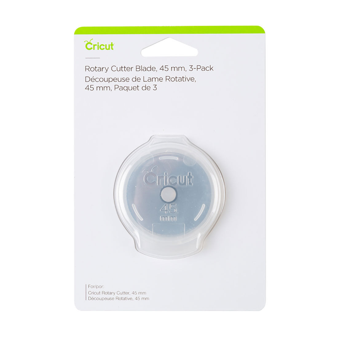 Reposição de Lâmina Rotativa de 45 mm, 3 Lâminas Substitutivas