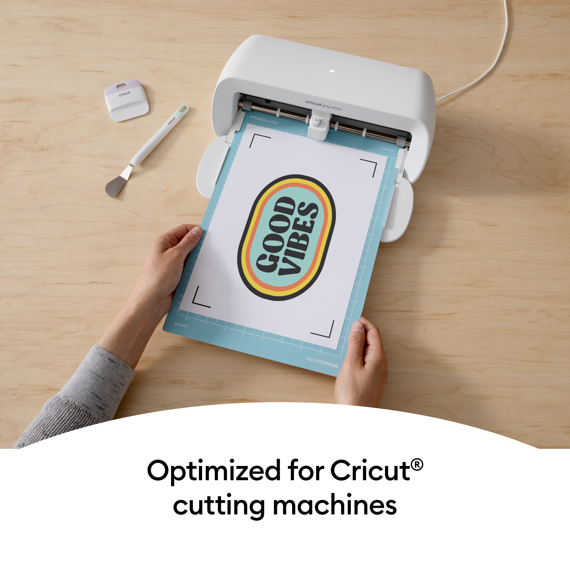 Cricut® Adesivo de Impressão para Tecidos Escuros - 8,5 polegadas x 11 polegadas (10 unidades)