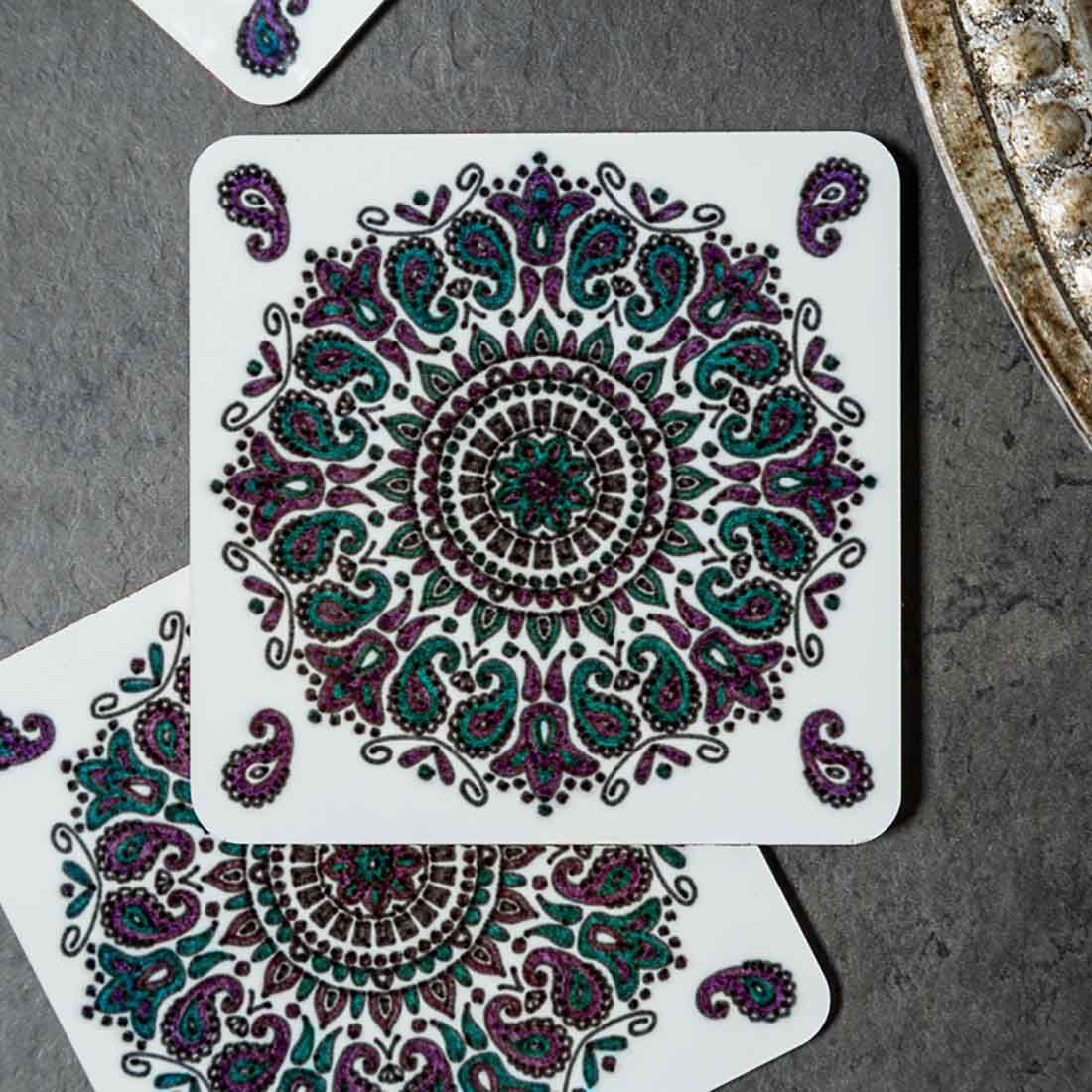 Base para Caneca, Quadrada