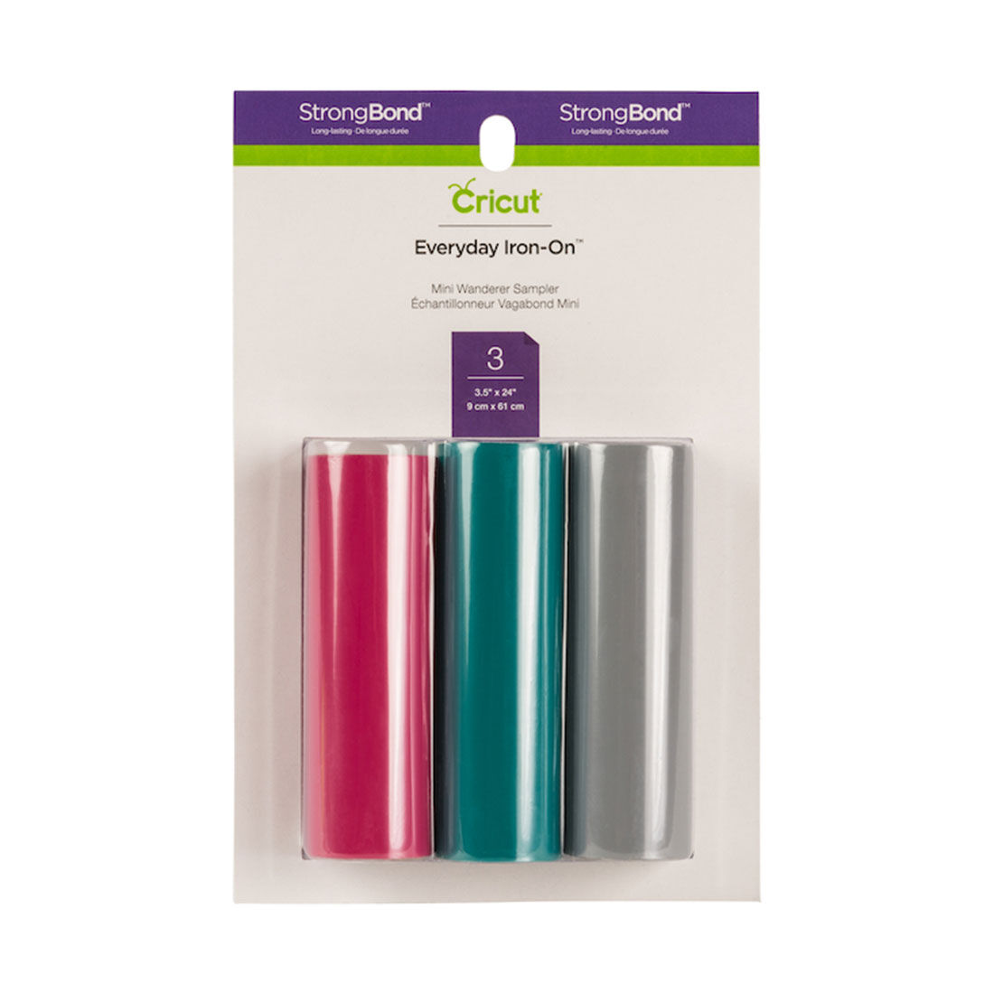 Mini Amostra de Adesivo de Ferro Everyday Iron-On™, Viajante